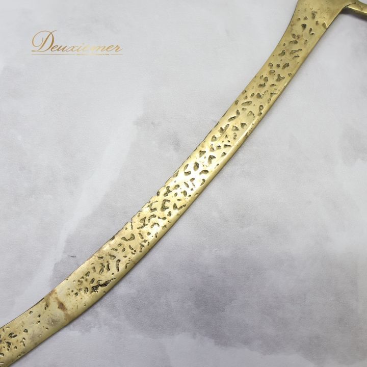 ベリーダンス 小物 シミター ソード ゴールド系 剣 刀 全長72cm 重さ