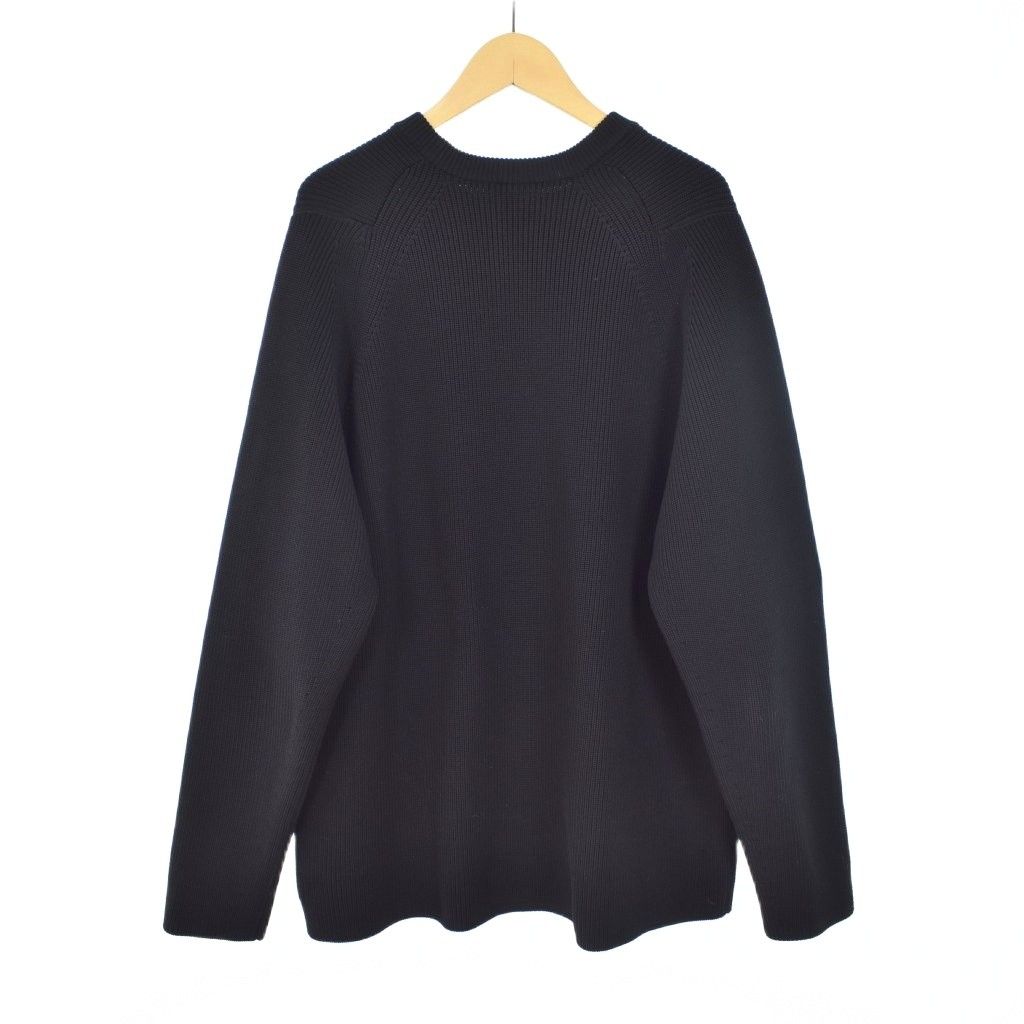 テアトラ TEATORA CARTRIDGE KNIT CREW 7G ニット セーター 長袖 3 黒