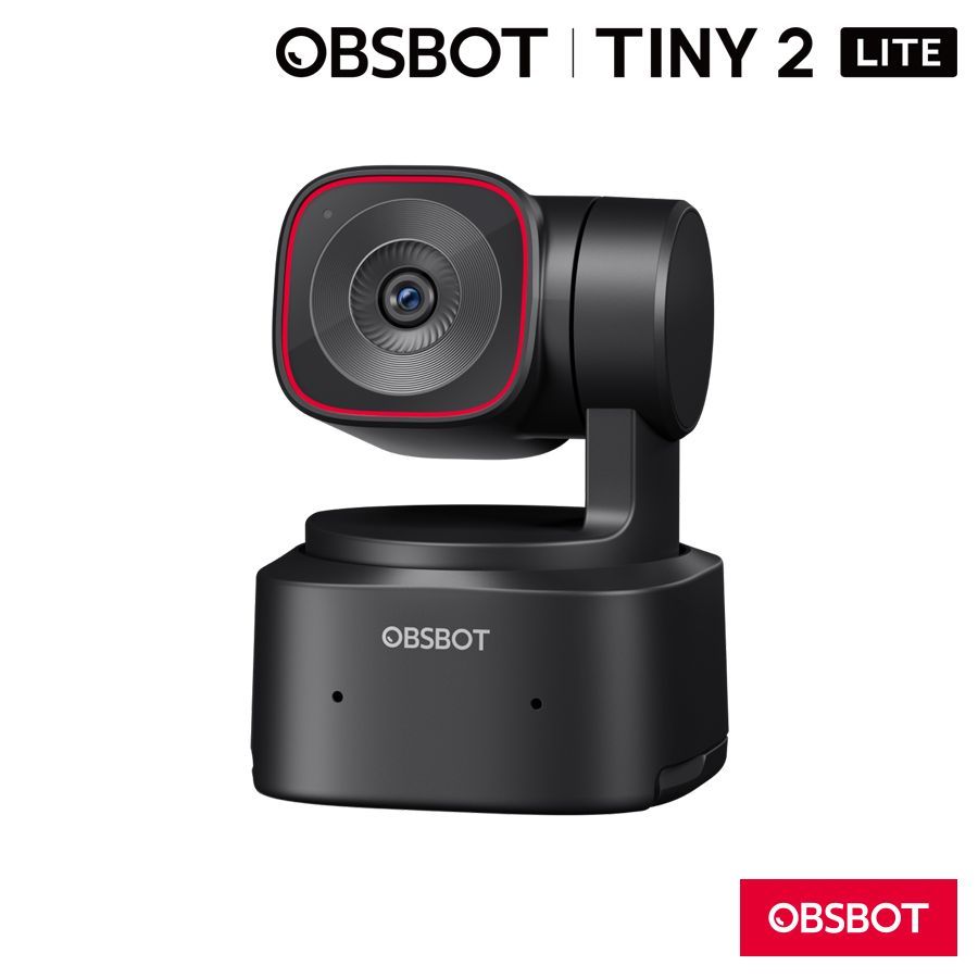 OBSBOT Tiny 2 Lite オブスボット AIパワード4 K PTZウェブカメラ ゲームライブ配信 オンライン会議 プレゼン Remo Tech リモテック 不可