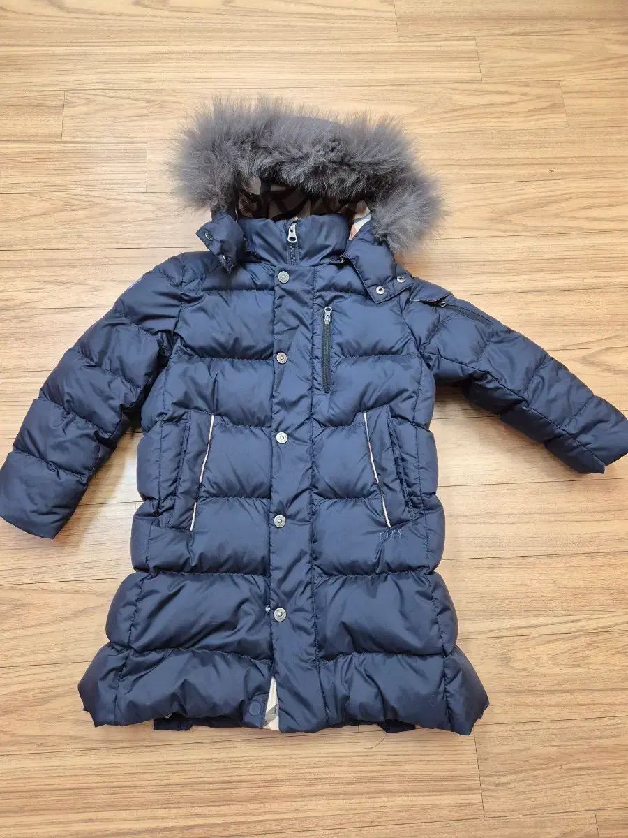 ダックス キッズ 子供用ダウン です ぬいぐるみファー 80 フェザー 20 中綿