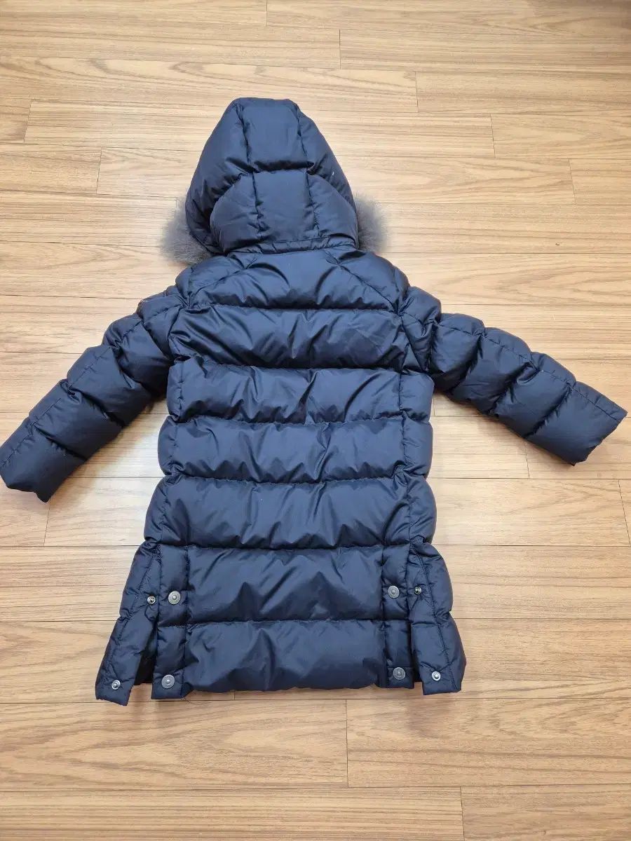 ダックス キッズ 子供用ダウン です ぬいぐるみファー 80 フェザー 20 中綿