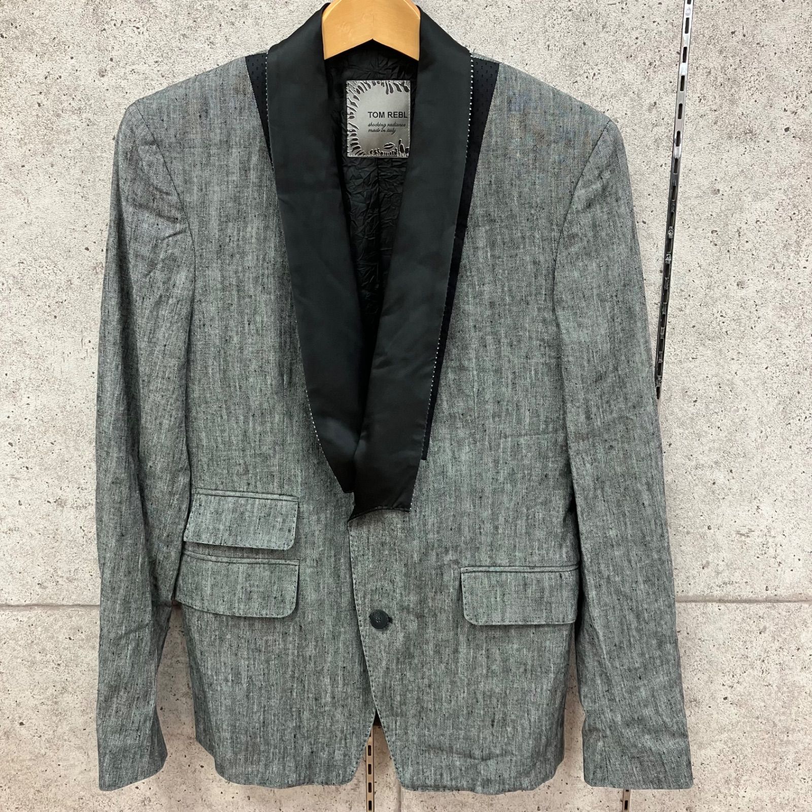 TOM REBL ジャケット M グレー