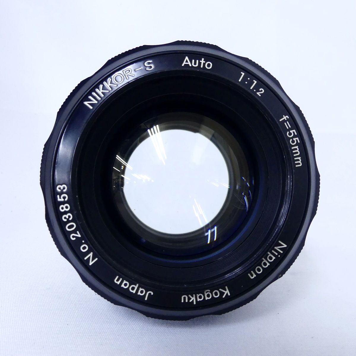 Nikon ニコン NIKKOR S Auto 1 2 f 55 mm マニュアルフォーカス カメラレンズ