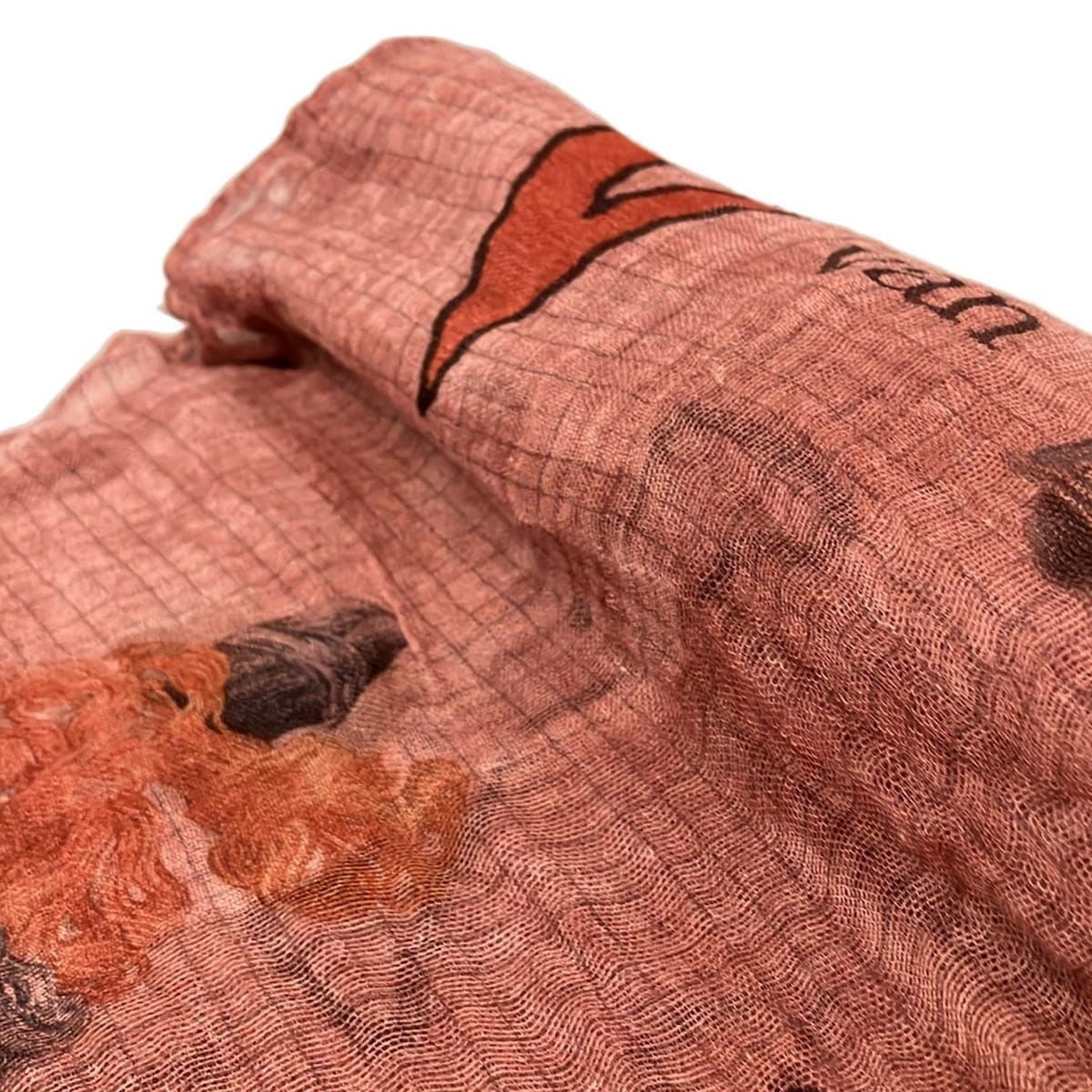 ボルドー×ダークブラウン シルク