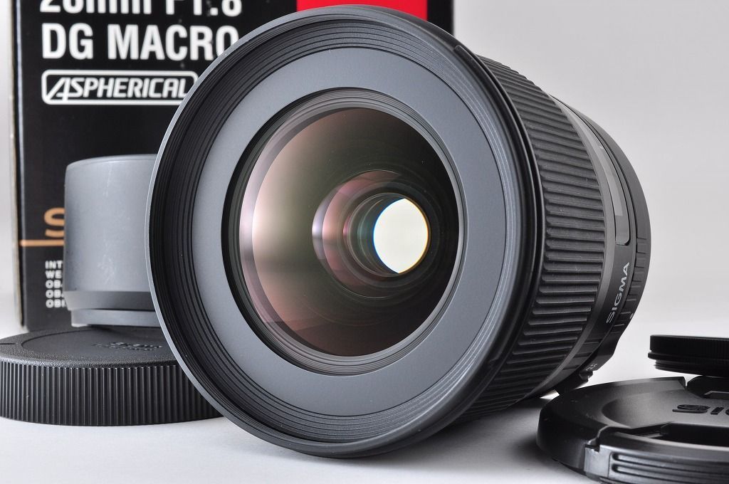 ★キャノンEF用 シグマ SIGMA 28mm F1.8 EX DG MACRO SIGMA - ☆キャノンEF用 シグマ SIGMA 28mm F1.8 EX DG MACROの通販 by