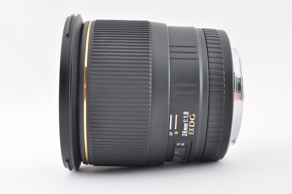 Sigma シグマ 28mm f1.8 EX DG Macro 単焦点レンズ Canon EFマウント