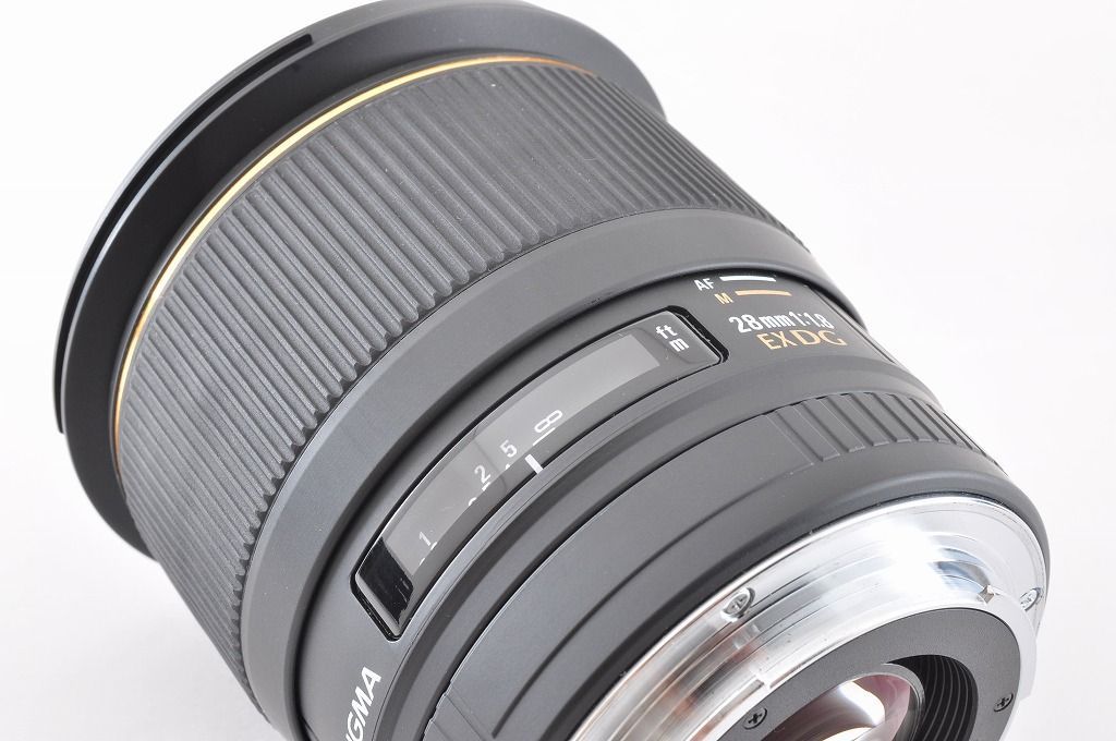 Sigma シグマ 28mm f1.8 EX DG Macro 単焦点レンズ Canon EFマウント