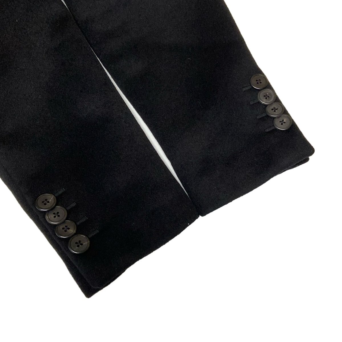 PRADA(プラダ) コート サイズ50R メンズ美品 - 黒 長袖/バージンウール