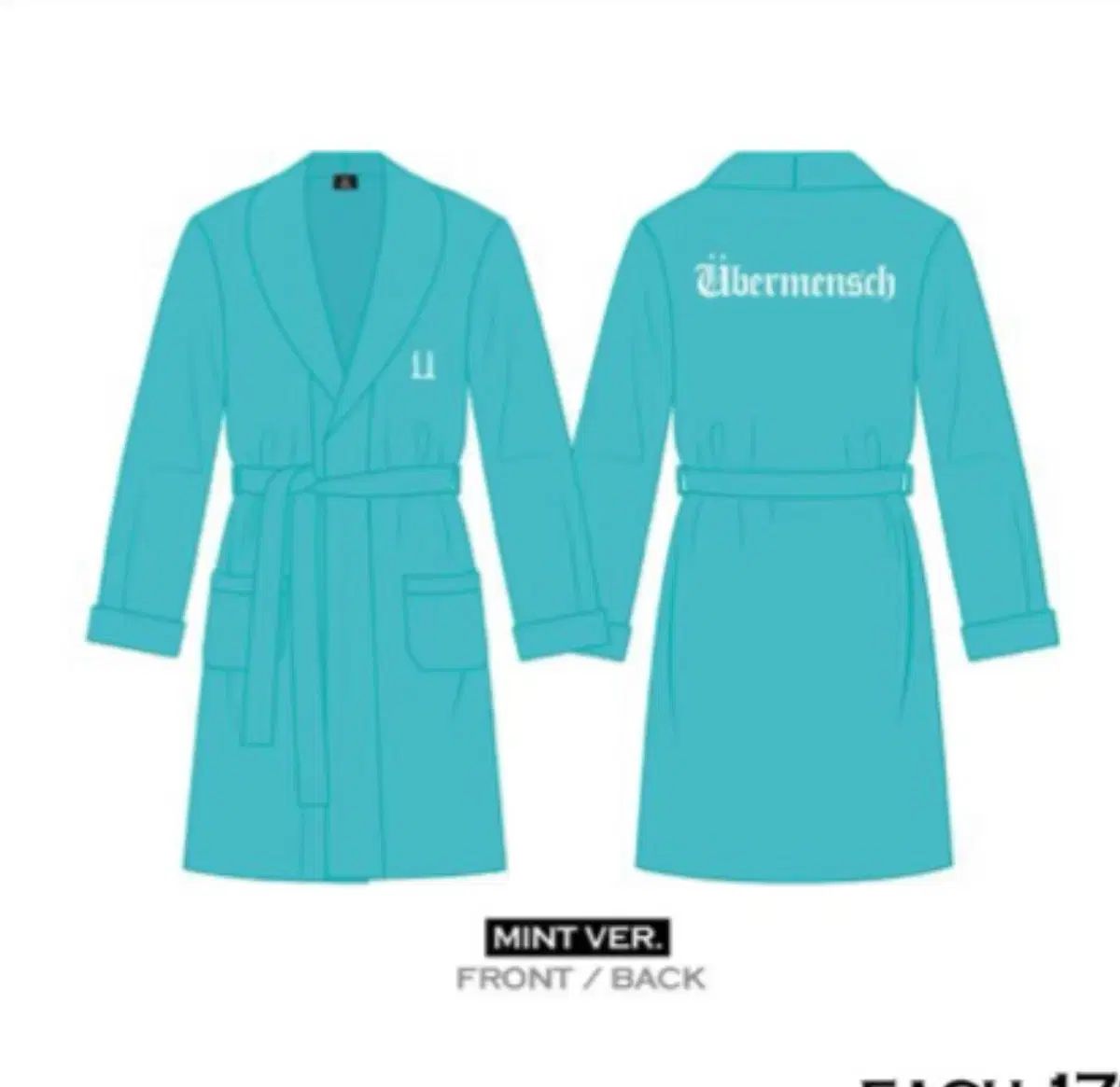 G-DRAGON ジードラゴン ウィーバーメンシュ ローブ ミント