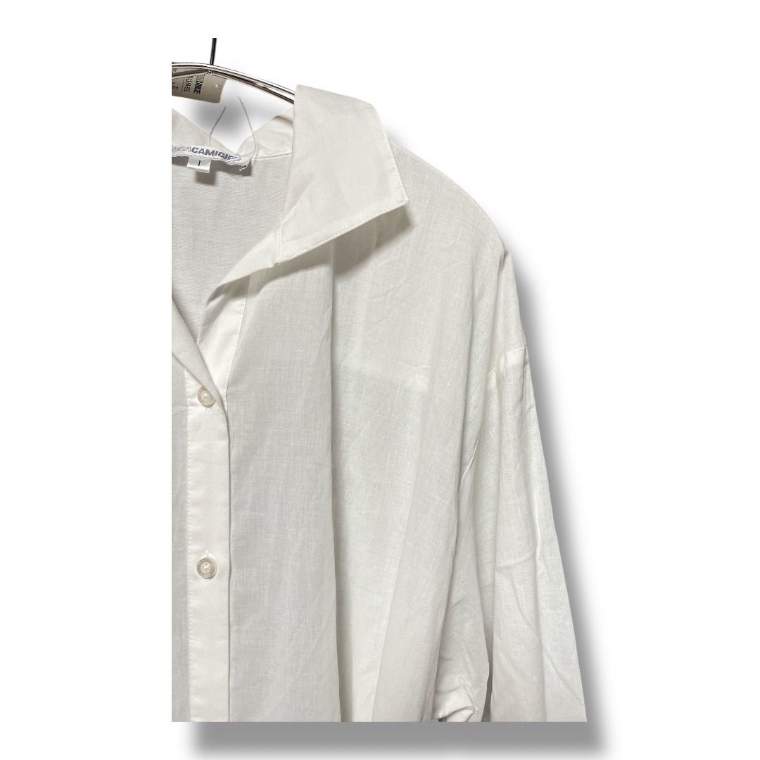 裾レースワンピース 長袖