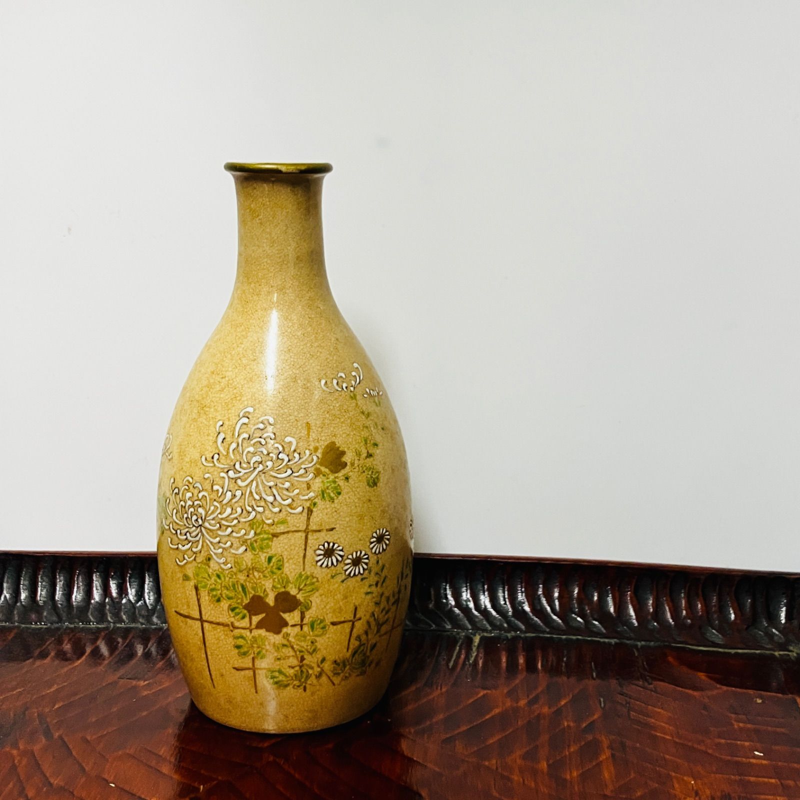 薩摩焼 色絵花紋様徳利1客 寿山造 | 雑貨屋えこわっか - メルカリ