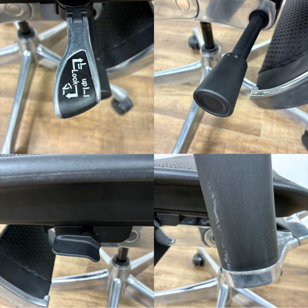 オットマン ブラック