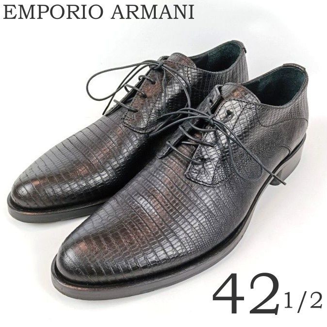 美品 EMPORIO ARMANI エンポリオアルマーニ ビジネスシューズ サイズ