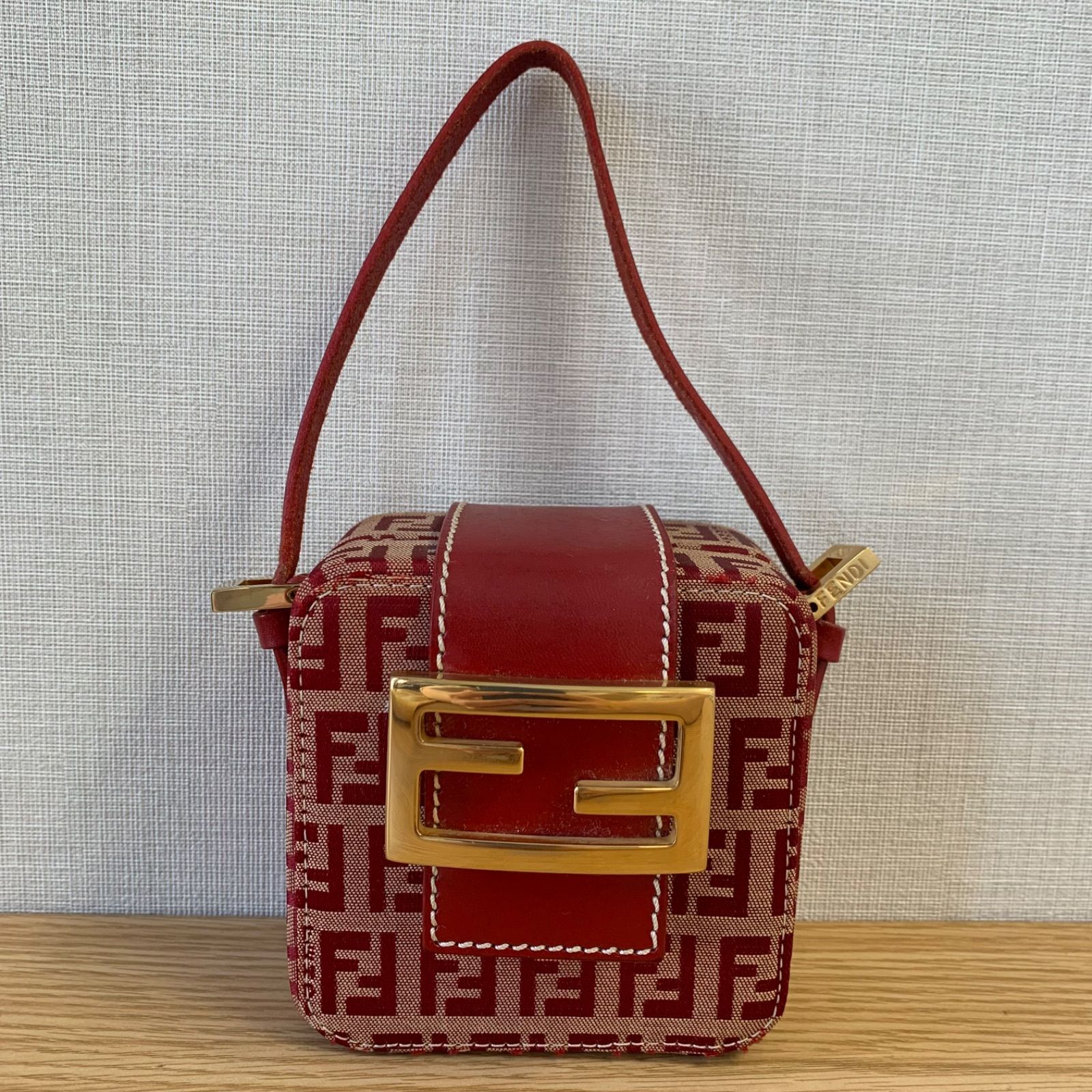 FENDI フェンディ ズッキーノ ミニ バッグ ポーチ