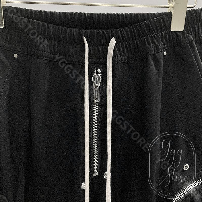 ジップ ファスナー カーゴパンツ 黒 ブラック M メンズ BAUHAUS ジップ ファスナー カーゴパンツ 黒 ブラック M メンズ ロング丈