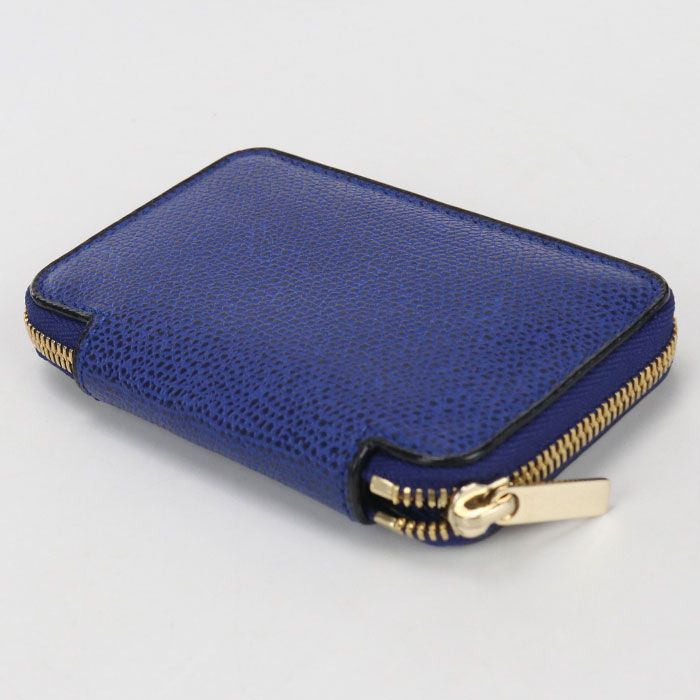 Valextra ヴァレクストラ ラウンドジップ ミニウォレット 小銭入れ ソフトカーフスキン ユニセックス