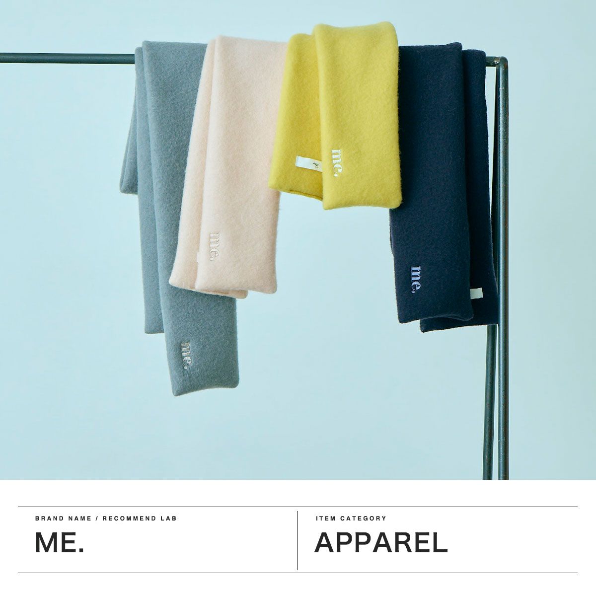 me. マフラー レディース 冬 ふわふわ ミードット ブランド 無地