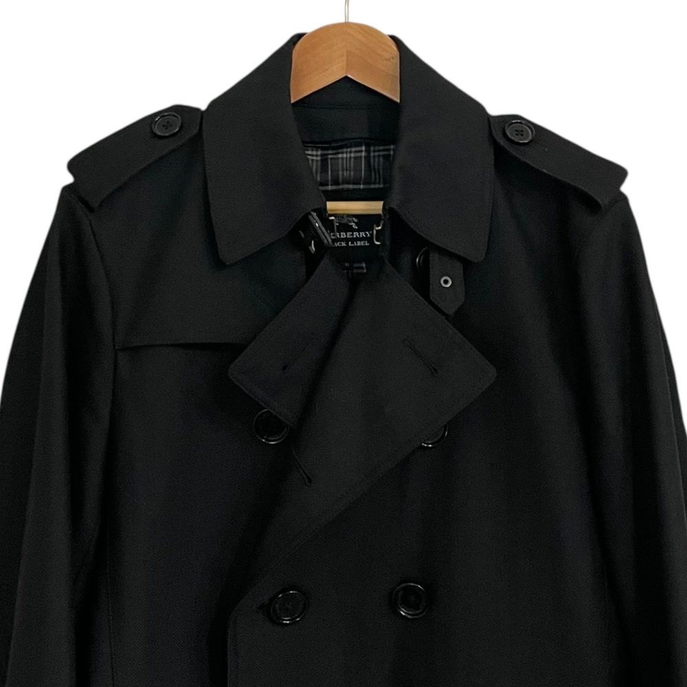 良品 BURBERRY BLACK LABEL バーバリーブラックレーベル ヘリンボーン