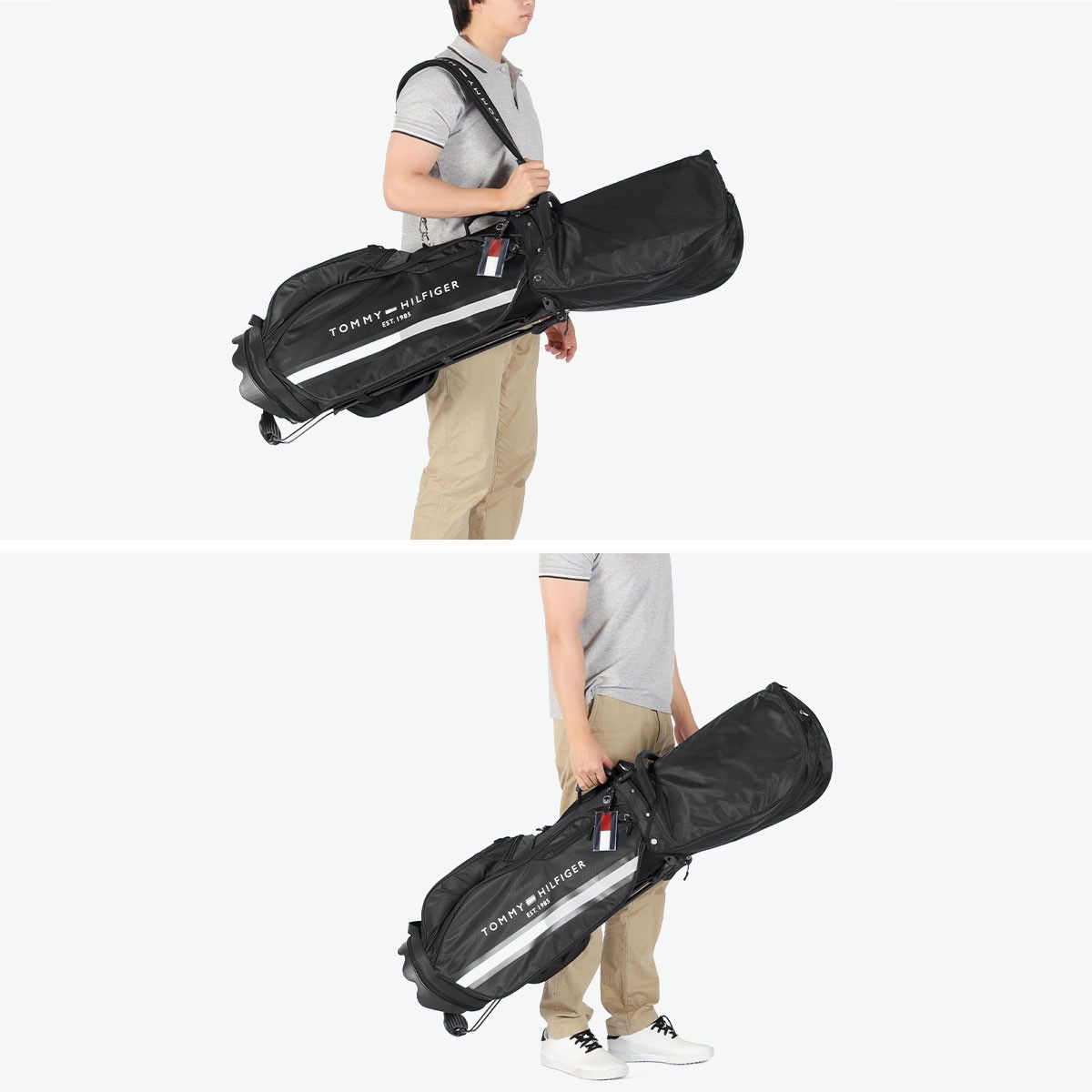 トミー ヒルフィガー ゴルフ キャディバッグ メンズ レディース TOMMY