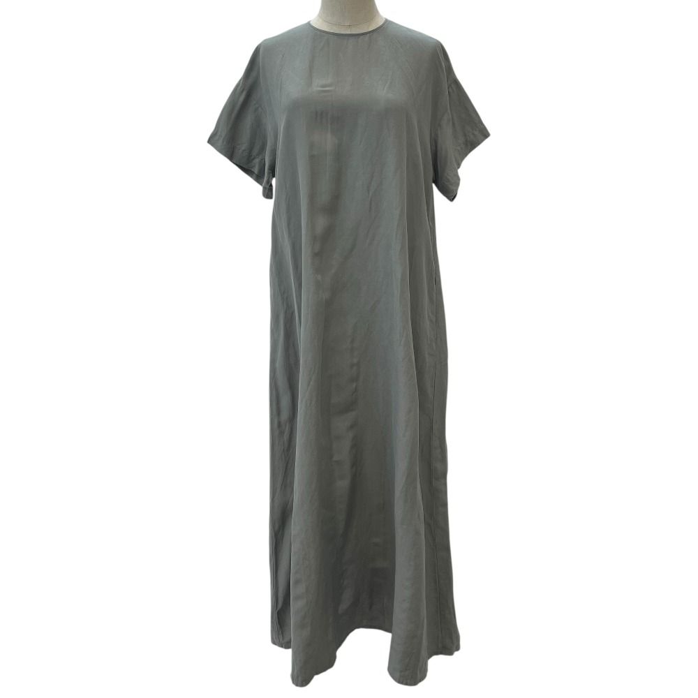 GALERIE VIE ギャルリーヴィー ビッグサイズ ポンチョ グレー GALERIE VIE（ギャルリー ヴィー）の「□ファインウール Vネックロング