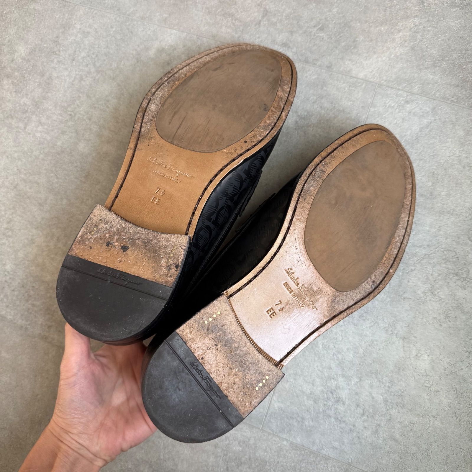 SalvatoreFerragamo サルヴァトーレフェラガモ ガンチーニ ロゴ 金具 