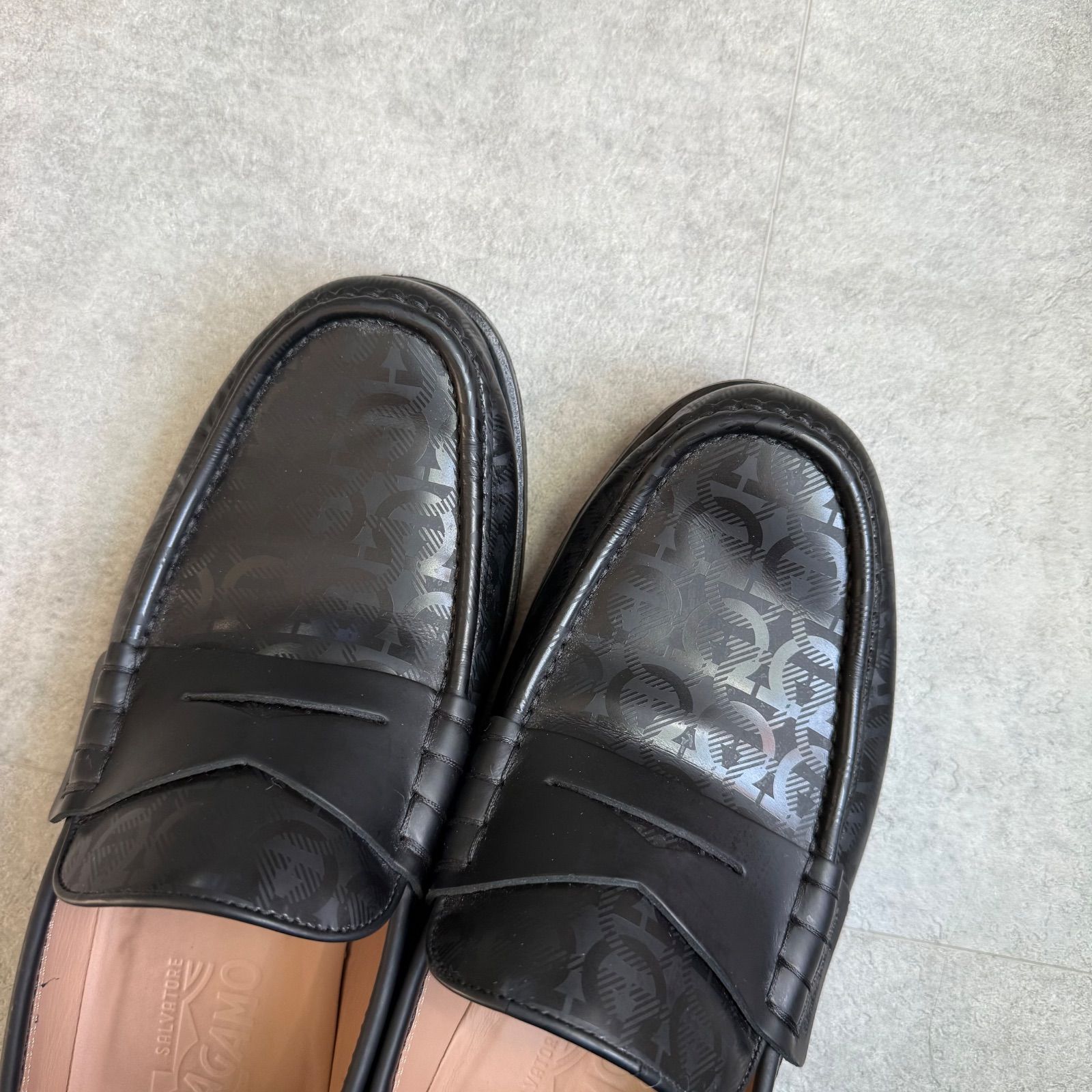 SalvatoreFerragamo サルヴァトーレフェラガモ ガンチーニ ロゴ 金具 