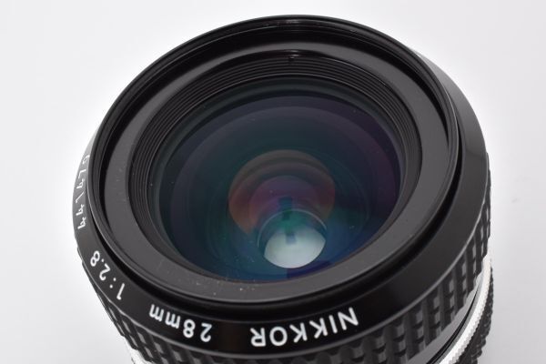  上品 NIKON ニコン AI NIKKOR 28 mm F 2 8 K 39 6 レンズ(単焦点) カメラ