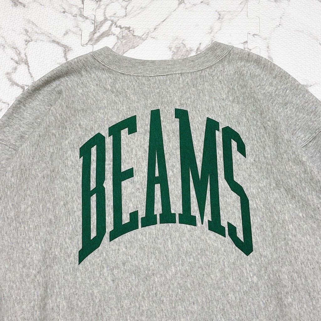 ビームス×スターバックス×チャンピオン　トリプルコラボ　スエットグレー貴重な L ビームス×スターバックス×チャンピオン トリプルコラボ スエットグレー