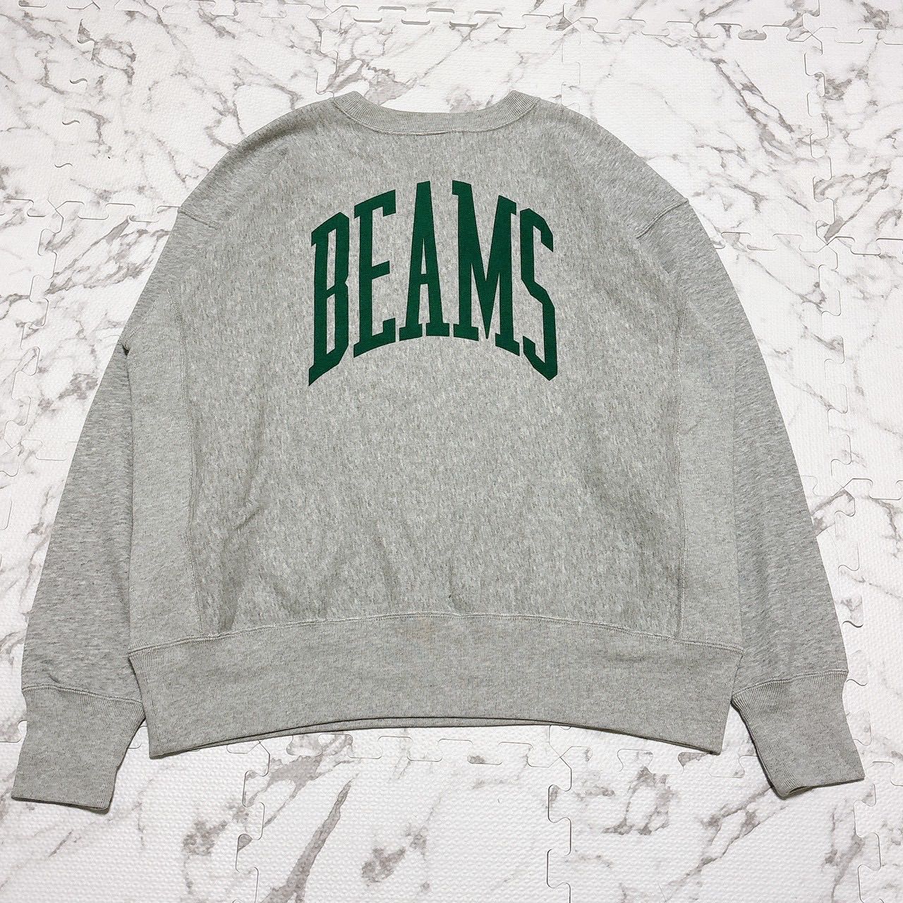 Starbucks × BEAMS × Champion リバースウィーブ スウェット L グレー