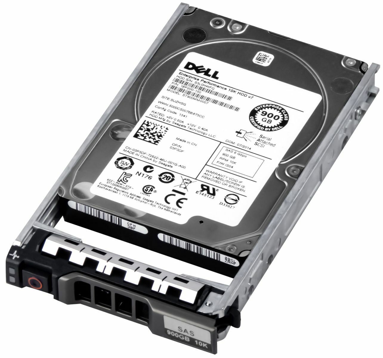 3年保証】Hard Drive Dell 03P3DF 900GB 10000RPM 64MB SAS-2