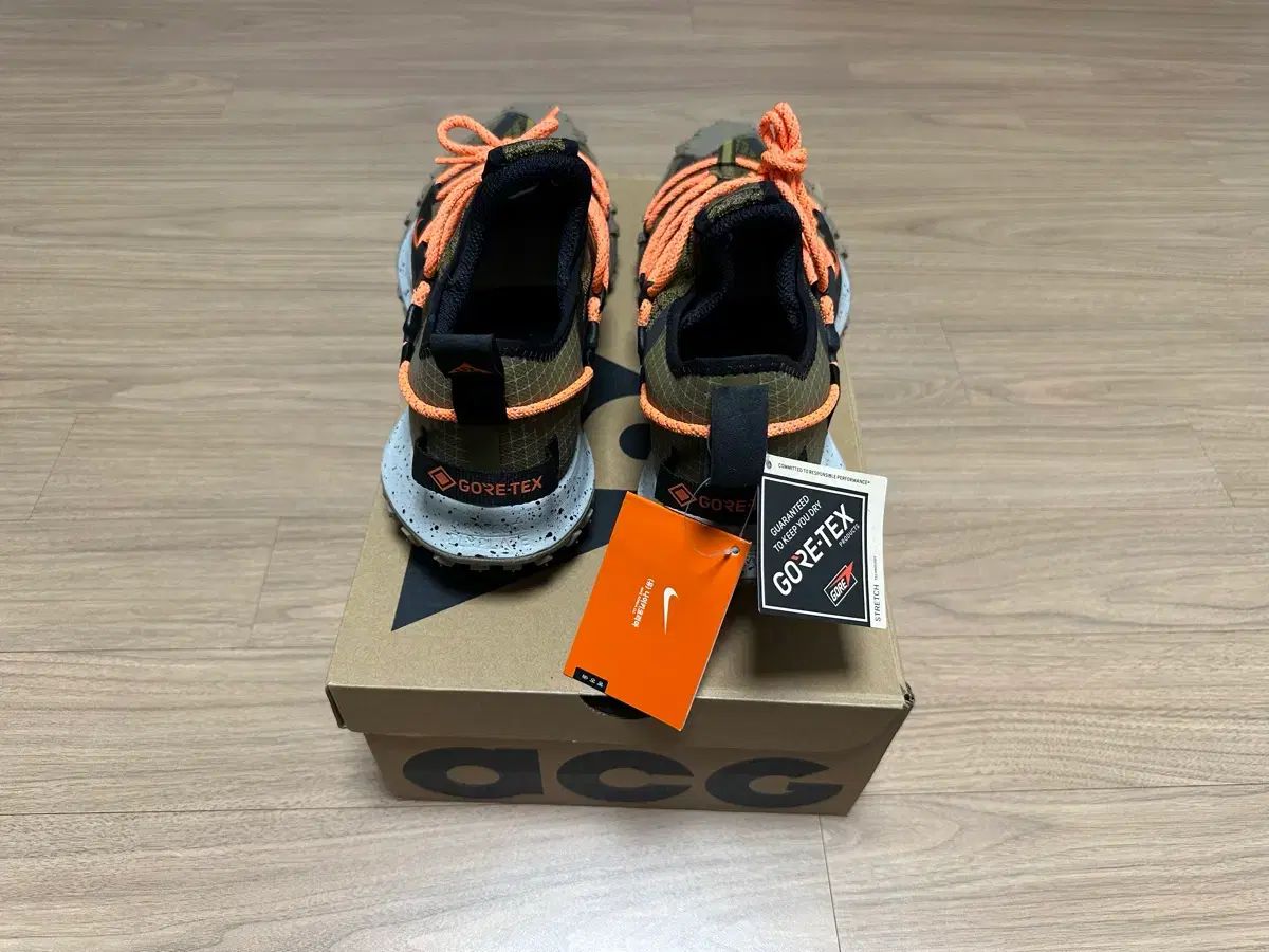  285 NIKE ACG マウンテン フライ ロー GORE TEX SE ヘイゼル ラッシュ 登山靴 トレッキングシューズ アウトドアシューズ