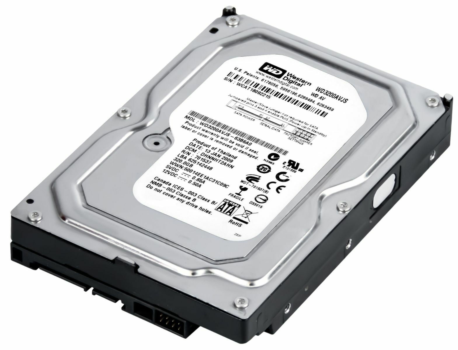 Western Digital Hard Drive WD - 1TB Purple HDD SATA Blue USB com: | External and