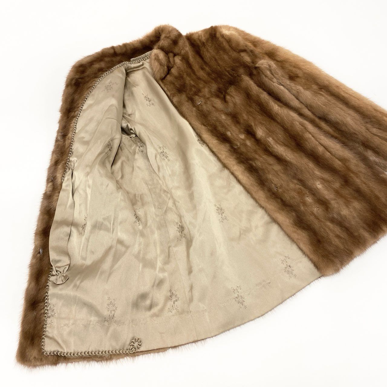 72L17 SAGA MINK サガミンク 銀サガ パステルミンク ファーコート