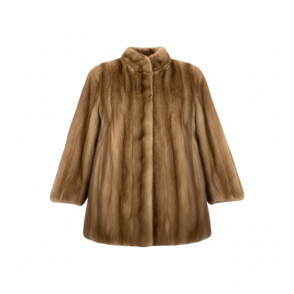 72L17 SAGA MINK サガミンク 銀サガ パステルミンク ファーコート