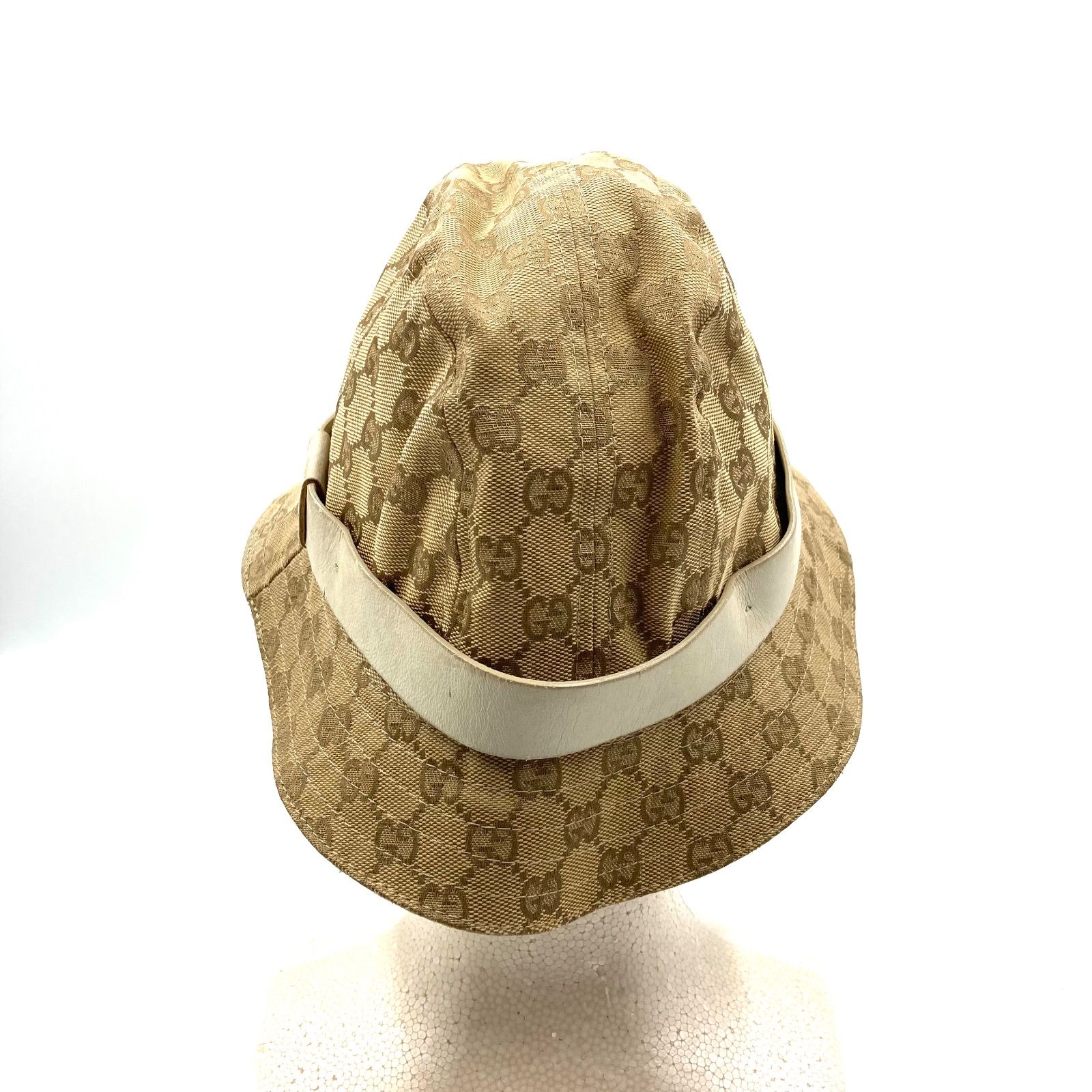 GUCCI グッチ GGキャンバス バケットハット フェドラハット キャンバス