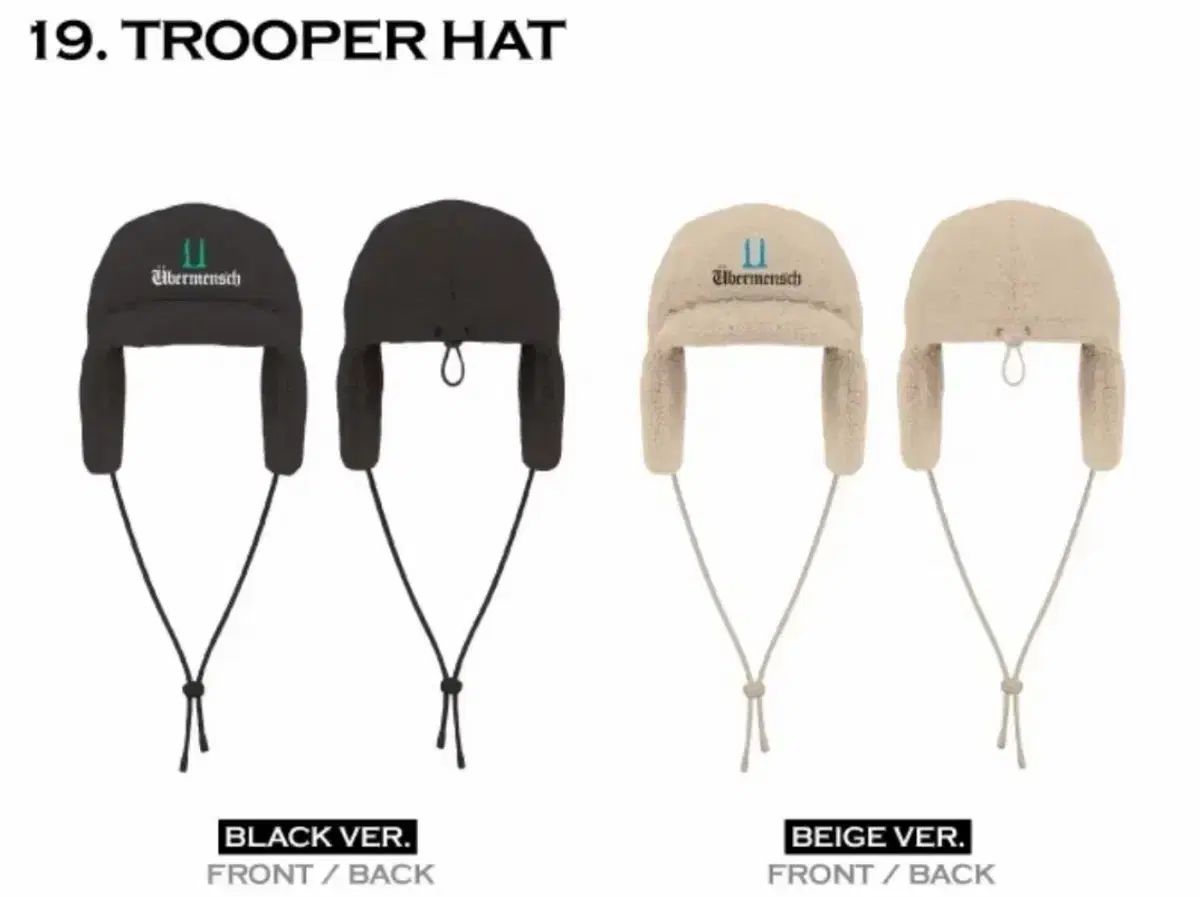 G-DRAGON ジードラゴン MD ウィーバーマン トラッパー ハット ブラック