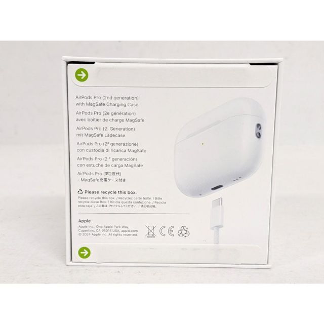 Apple Air Pods Pro 第2世代 MTJV 3 J A アップル エアポッズ プロ ワイヤレスイヤホン U 30158