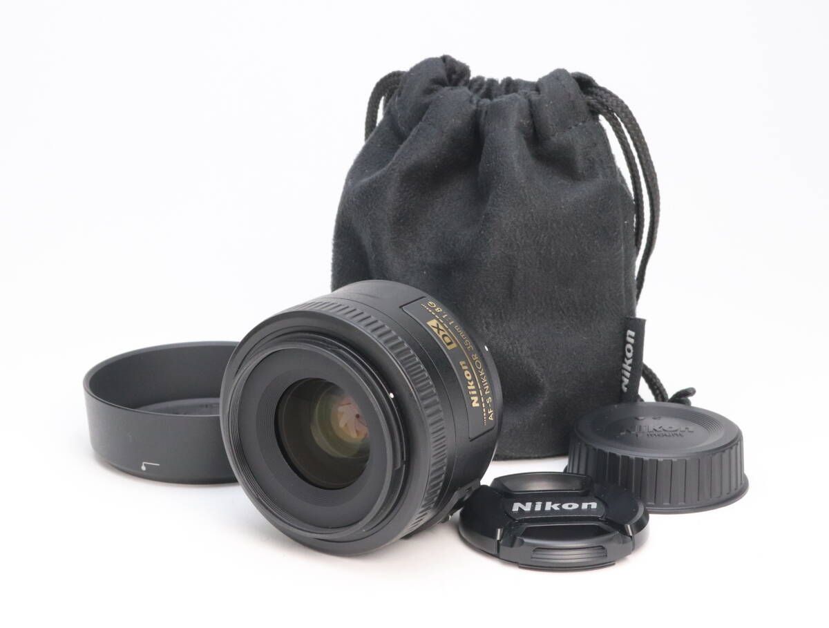 AA- 上品 Nikon ニコン AF-S DX NIKKOR 35 mm F 1.8 G 初期不良 対応 212-4