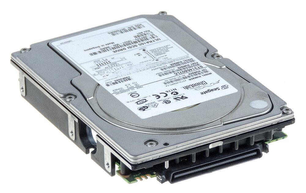 【3年保証】Hard Drive Dell 09Y573 146GB 10K SCSI 3.5 ST3146807LC HDD