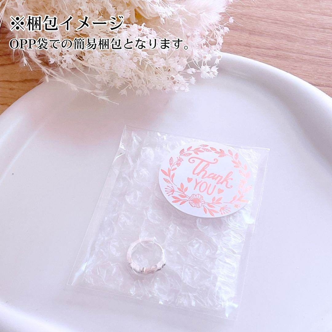 【フープピアス 軟骨ピアス 選べる3サイズ】ワンタッチ ミニピアス 2連 ストーン付き シルバー 6mm/8mm/10mm 両耳セット ヘリックス ロブ thumbnail 9