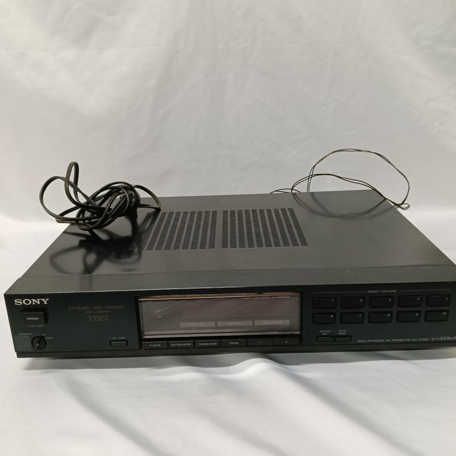 SONY ST-333ESX SONY FM/AM チューナー ソニー SONY ソニー ST-S333ESX ESシリーズ FM/AM チューナー 本体のみ - メルカリ