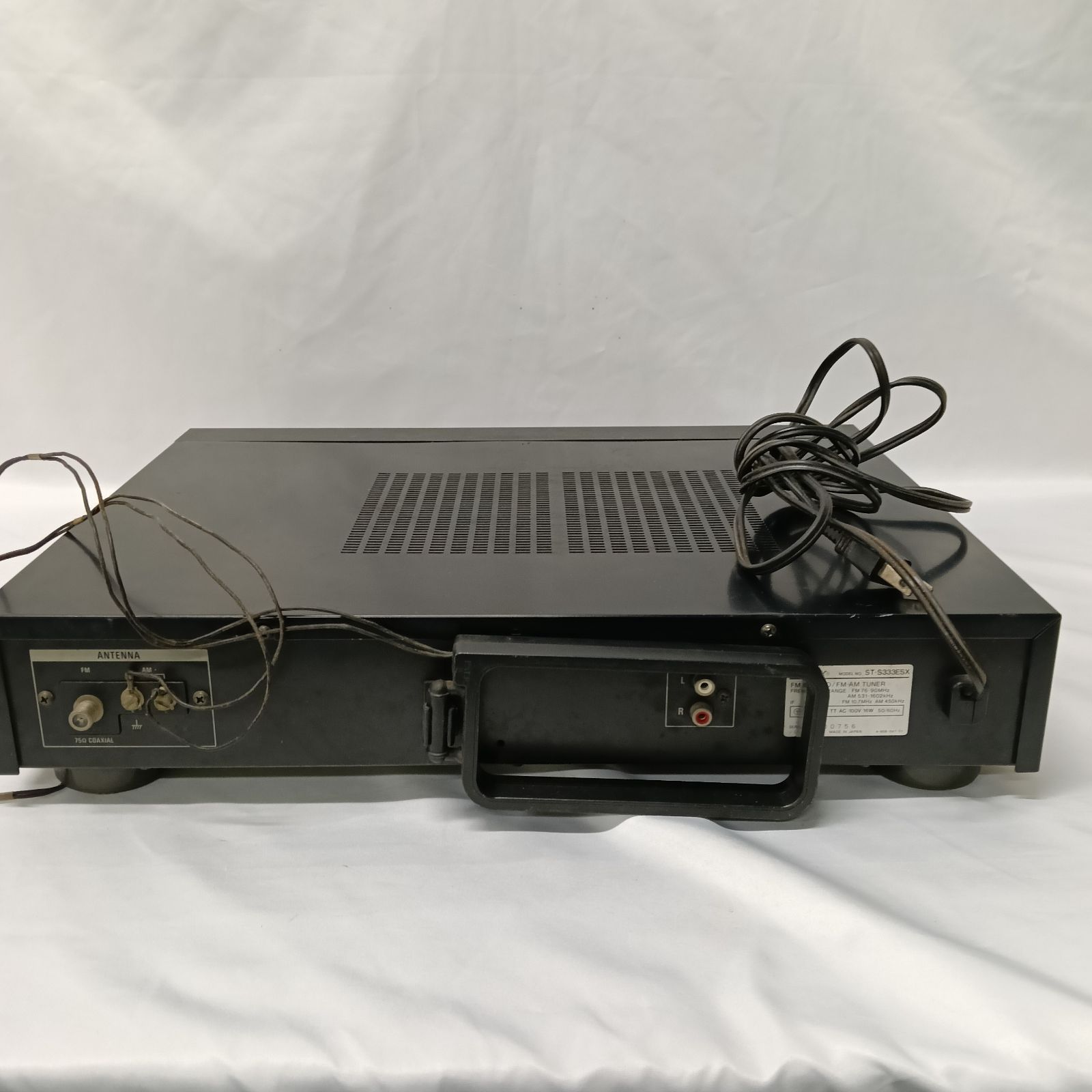 SONY ソニー ST-S333ESX ESシリーズ FM/AM チューナー 本体のみ - メルカリ