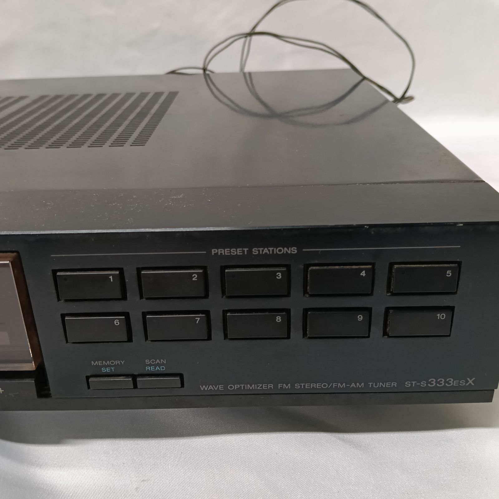 SONY ソニー ST-S333ESX ESシリーズ FM/AM チューナー 本体のみ - メルカリ