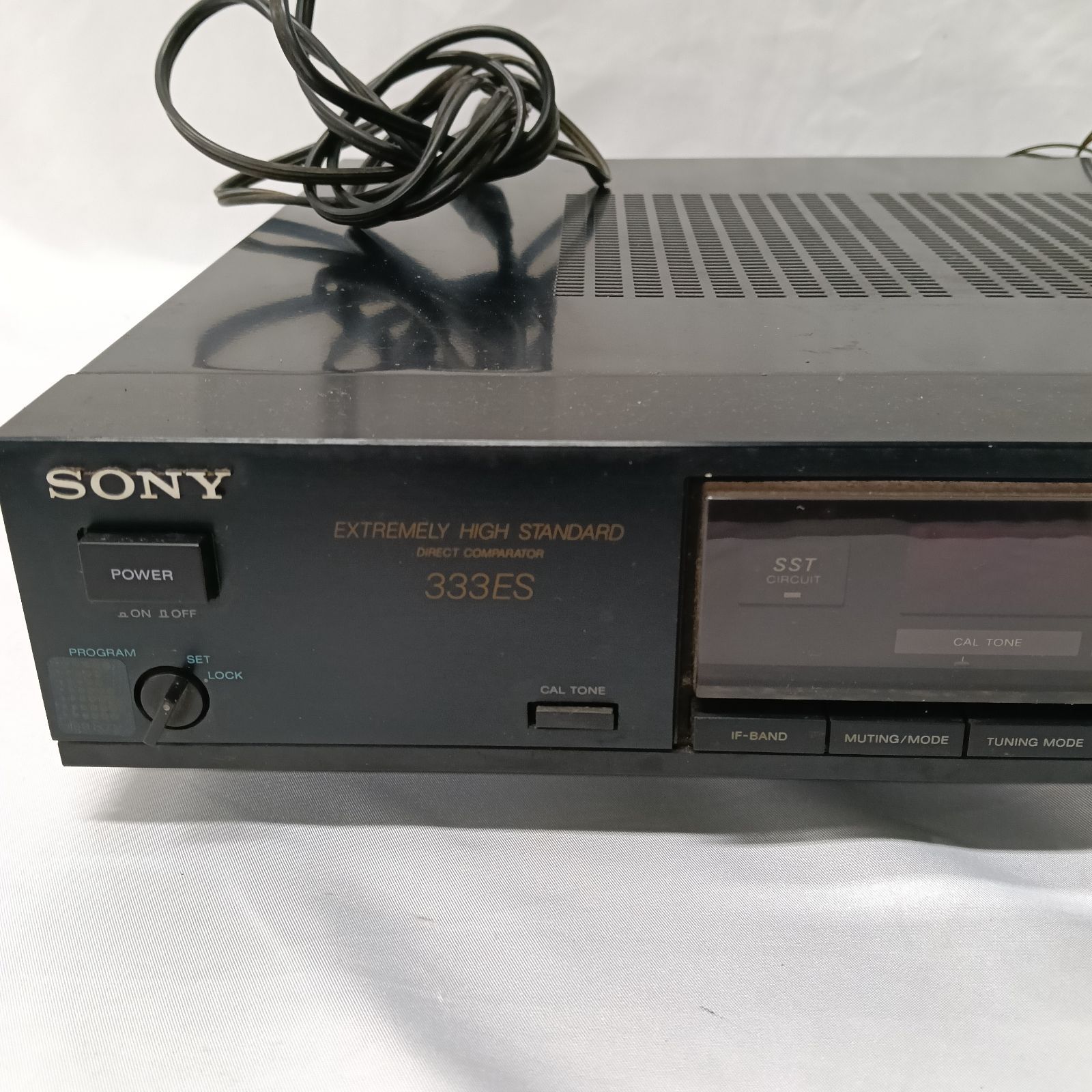 希少 美品 SONY ST-S333ES A FM/AMチューナー SONY ソニー ST-S333ESX ESシリーズ FM/AM チューナー 本体のみ - メルカリ