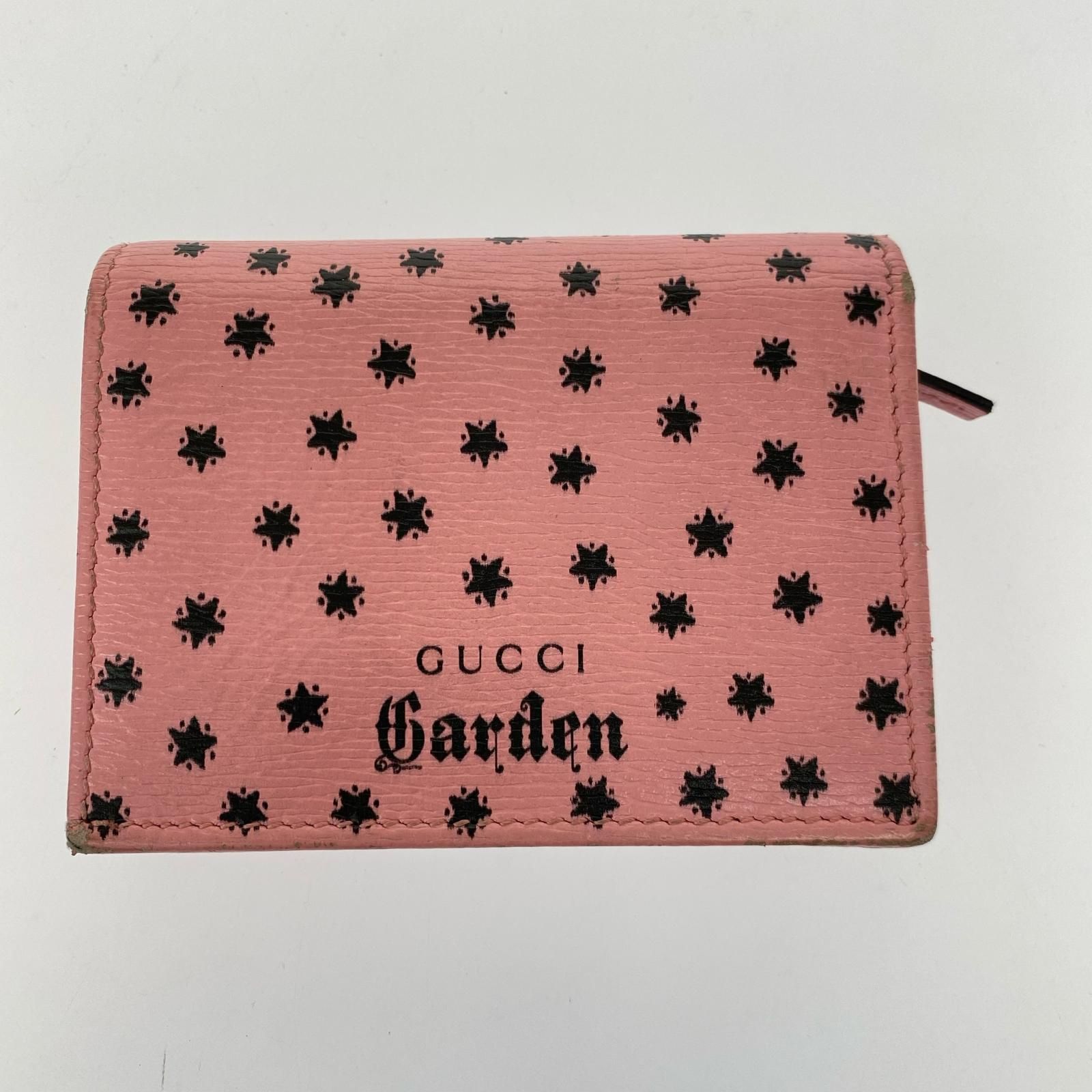 GUCCI コンパクトウォレット Garden アイモチーフ