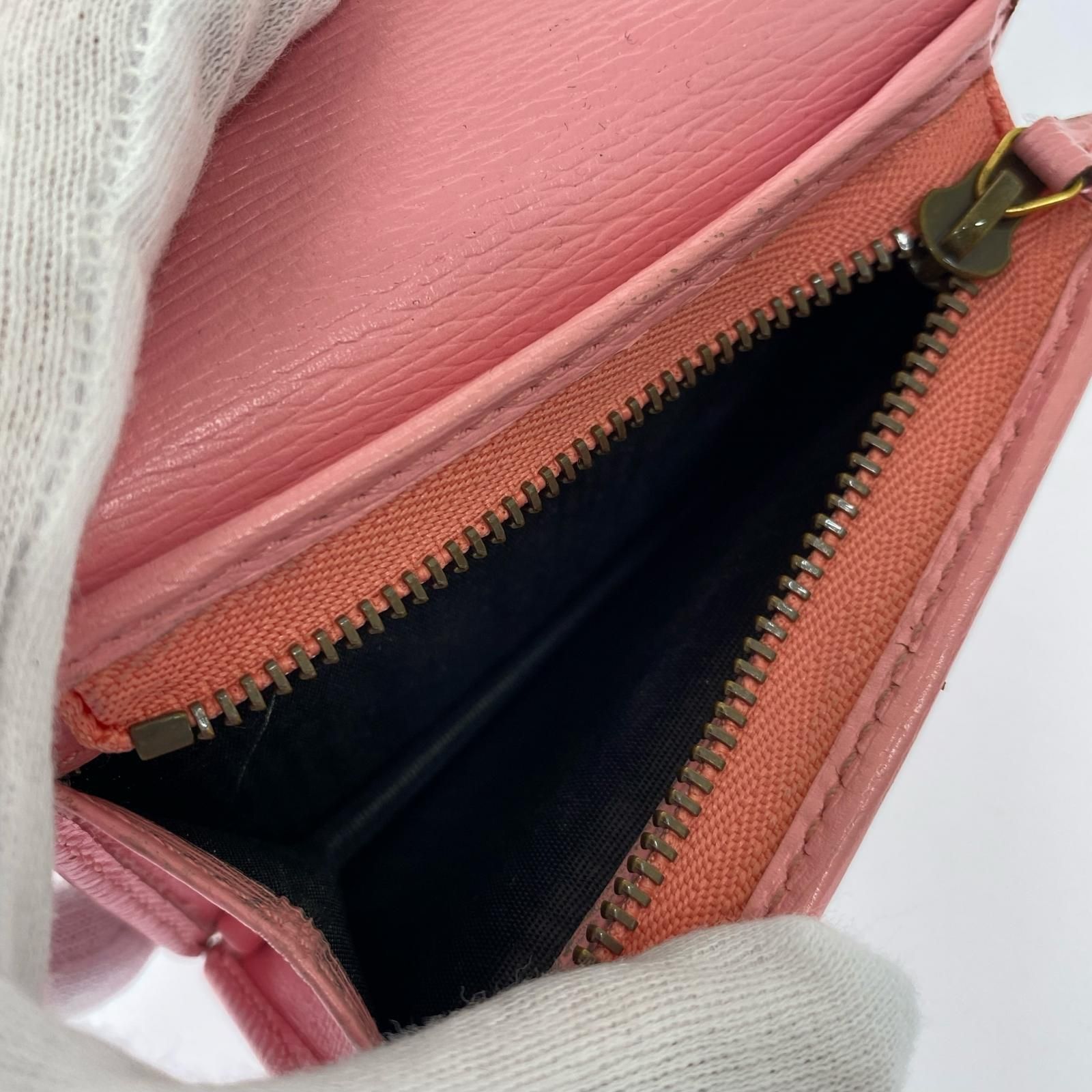  GUCCI コンパクトウォレット Garden アイモチーフ 二つ折り財布 折り財布