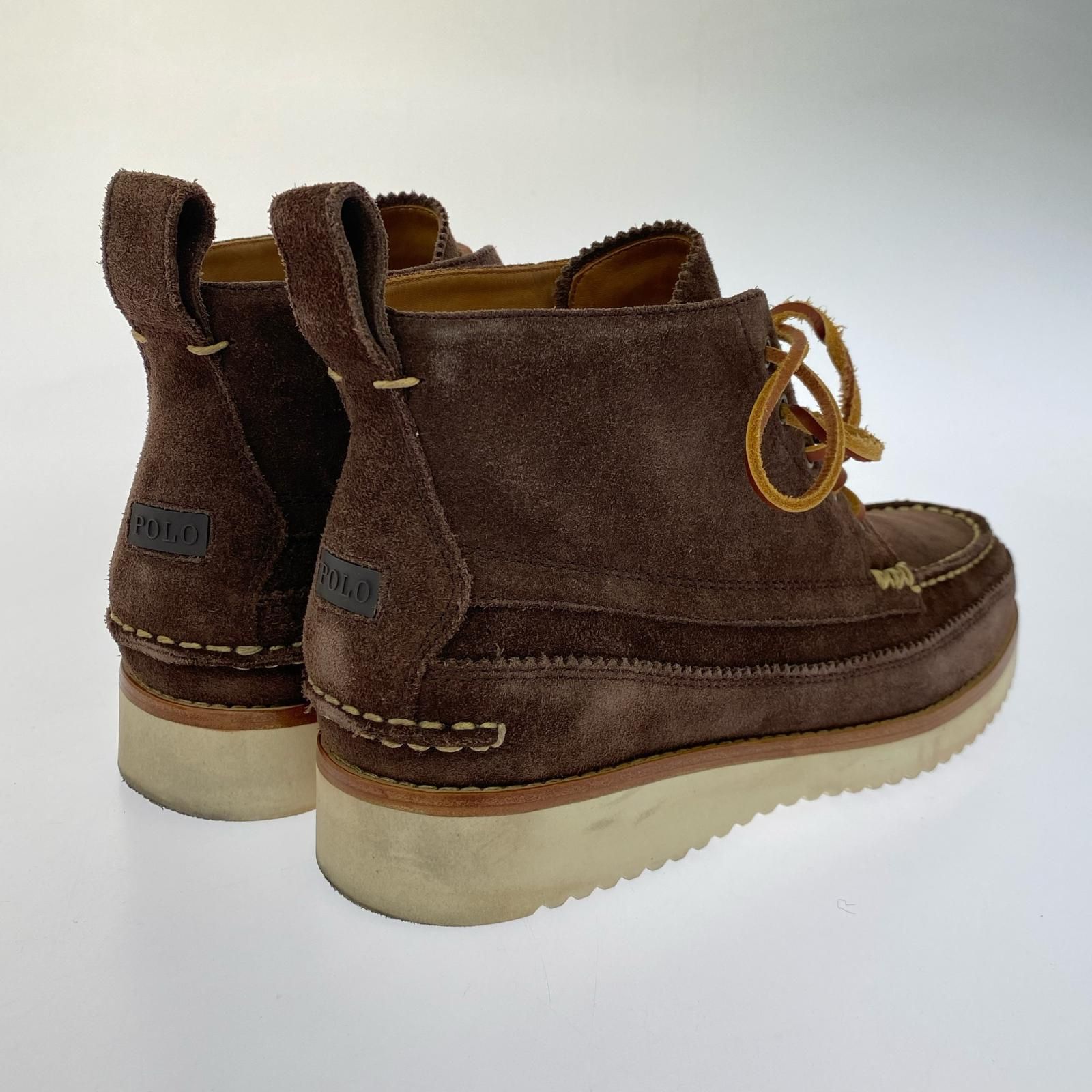 POLO RALPH LAUREN ﾌﾞｰﾂ RANGER WRKBT 27 cm ﾀﾞｰｸﾌﾞﾗｳﾝ