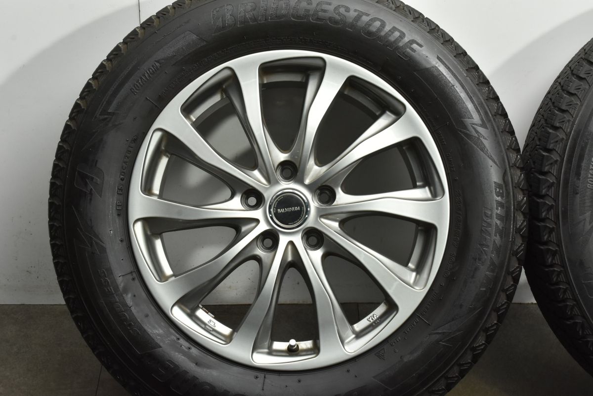 交換用に】バルミナ 17in 7J +45 PCD114.3 ブリヂストン ブリザック DM