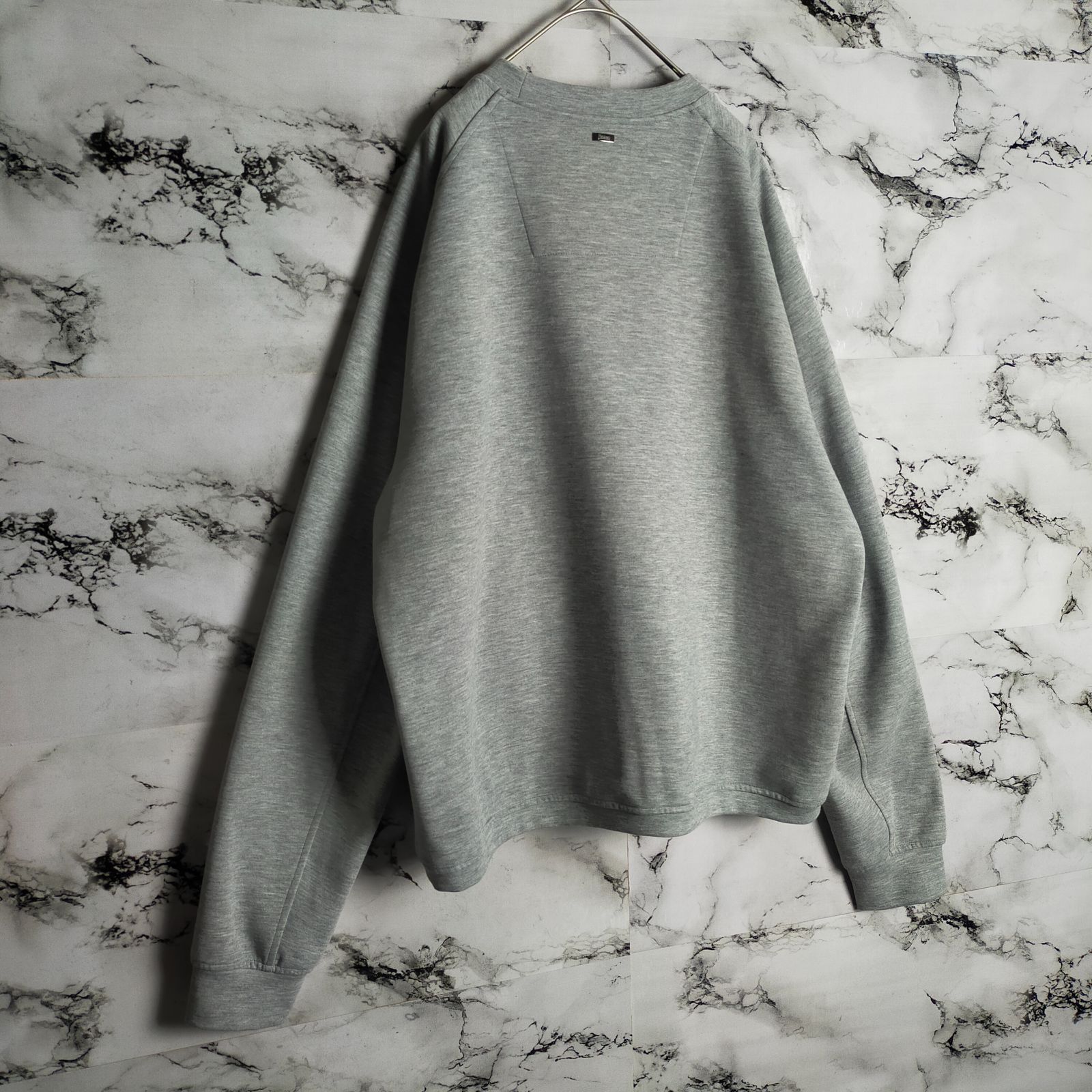 希少サイズ】HERNO ヘルノ 異素材 ダウン スウェット 54(XL-XXL 