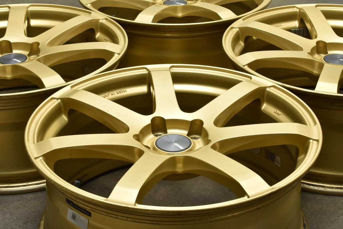 カスタム用に エンケイ PF 07 19 in 8 J 45 PCD 114 3 4本セット ハリアー アルファード ノア ヴォクシー エクストレイル CX 5